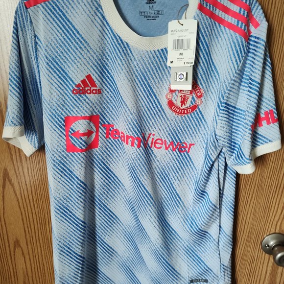 ADIDAS MANCHESTER UNITED PLAYER ISSUE JERSEY SIZE MEDIUM - Picture 6 of 6